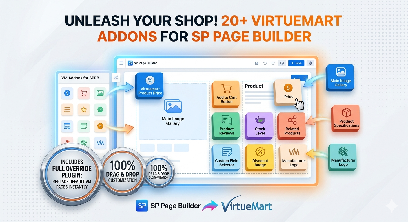 JL VirtueMart Addons for SP Page Builder Package